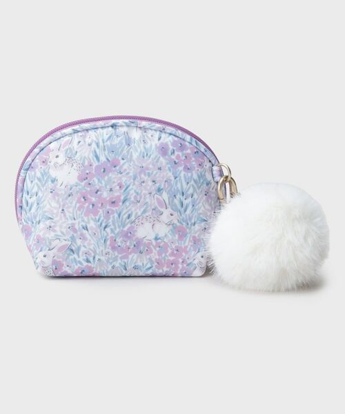 LAURA ASHLEY / ローラ アシュレイ ポーチ | 【簡易保冷】ラックリー メドウ柄 ミニ ポーチ | 詳細3