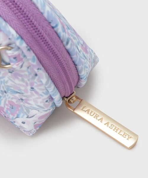LAURA ASHLEY / ローラ アシュレイ ポーチ | 【簡易保冷】ラックリー メドウ柄 ミニ ポーチ | 詳細6