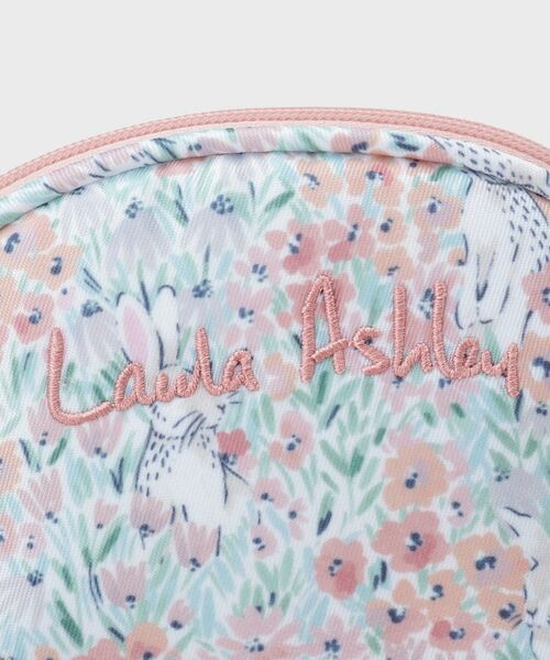 LAURA ASHLEY / ローラ アシュレイ ポーチ | 【簡易保冷】ラックリー メドウ柄 ミニ ポーチ | 詳細9