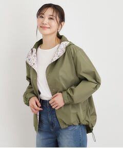 LAURA ASHLEY / ローラ アシュレイ その他アウター | ペニーウェル グローヴ柄 ショート レインコート