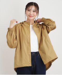 LAURA ASHLEY / ローラ アシュレイ その他アウター | ペニーウェル グローヴ柄 ショート レインコート