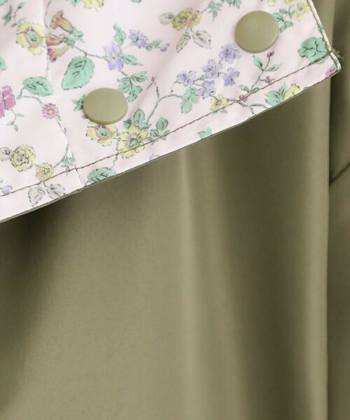 LAURA ASHLEY / ローラ アシュレイ その他アウター | ペニーウェル グローヴ柄 ショート レインコート | 詳細5