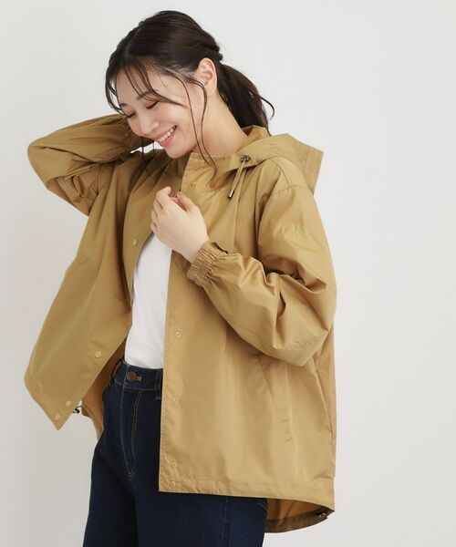 LAURA ASHLEY / ローラ アシュレイ その他アウター | ペニーウェル グローヴ柄 ショート レインコート | 詳細7