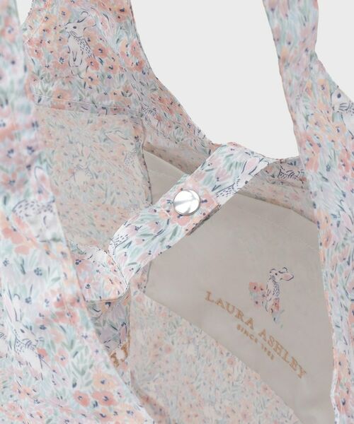 LAURA ASHLEY / ローラ アシュレイ エコバッグ | ラックリー メドウ柄 レインパッカブルトートバッグ | 詳細10
