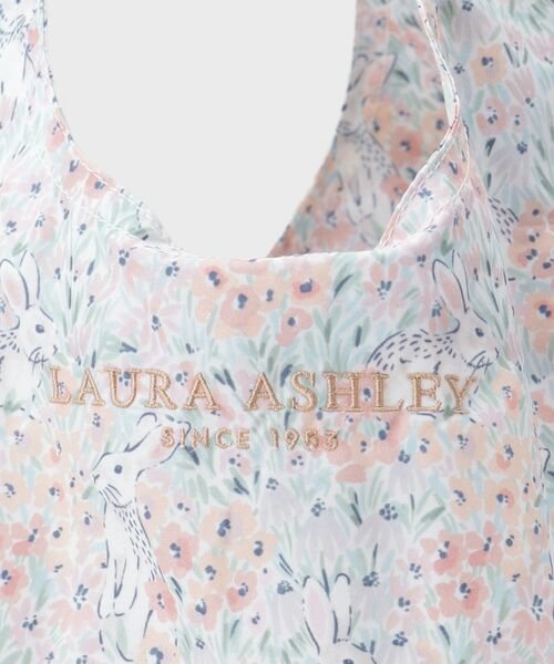 LAURA ASHLEY / ローラ アシュレイ エコバッグ | ラックリー メドウ柄 レインパッカブルトートバッグ | 詳細13