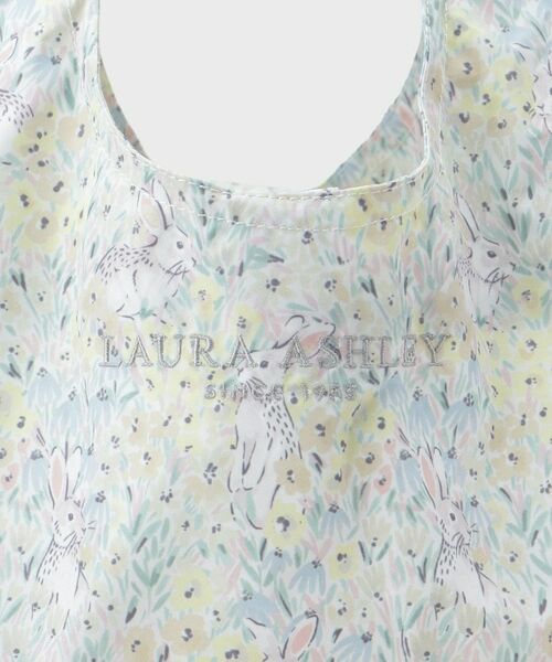 LAURA ASHLEY / ローラ アシュレイ エコバッグ | ラックリー メドウ柄 レインパッカブルトートバッグ | 詳細14