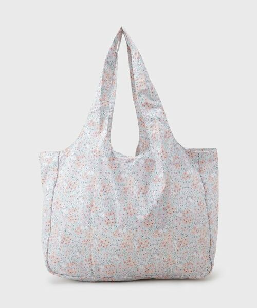 LAURA ASHLEY / ローラ アシュレイ エコバッグ | ラックリー メドウ柄 レインパッカブルトートバッグ | 詳細3