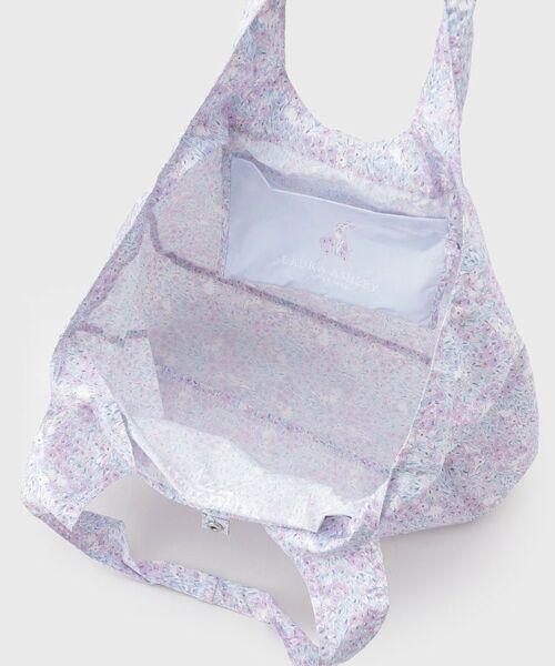 LAURA ASHLEY / ローラ アシュレイ エコバッグ | ラックリー メドウ柄 レインパッカブルトートバッグ | 詳細7