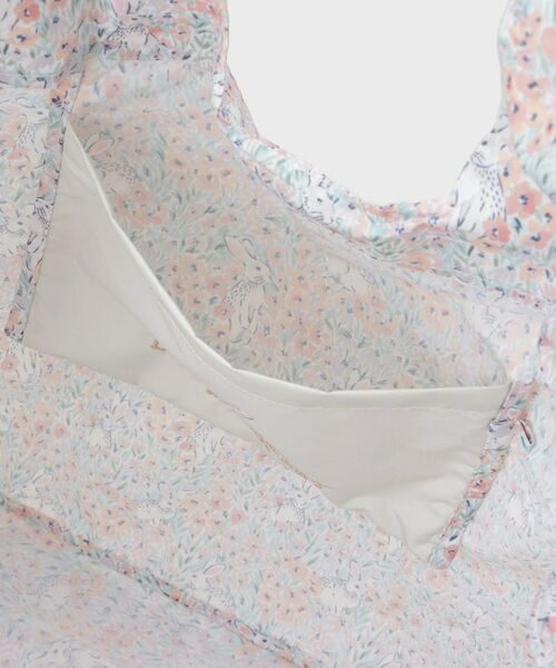 LAURA ASHLEY / ローラ アシュレイ エコバッグ | ラックリー メドウ柄 レインパッカブルトートバッグ | 詳細9