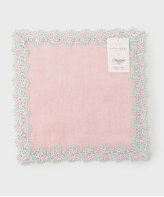 LAURA ASHLEY / ローラ アシュレイ ハンカチ | 近沢レース店×ローラ アシュレイ クチュールローズ レース タオルハンカチ