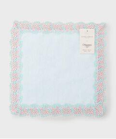 LAURA ASHLEY / ローラ アシュレイ ハンカチ | 近沢レース店×ローラ アシュレイ クチュールローズ レース タオルハンカチ