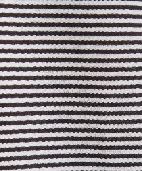 LAURA ASHLEY / ローラ アシュレイ カットソー | 【日本製/ワンマイルウエア】クールローレルスカイコット セーラーカラーボーダーシャツ | 詳細4