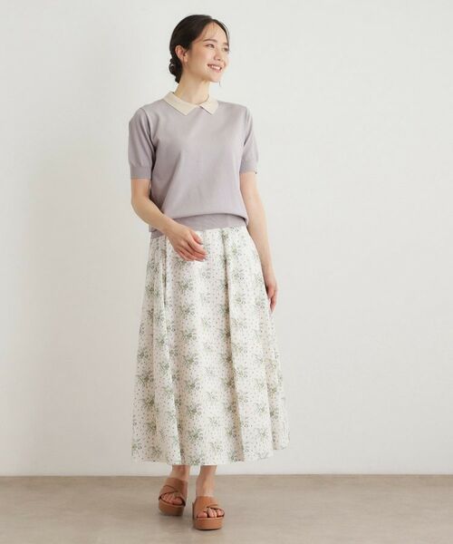 LAURA ASHLEY / ローラ アシュレイ ニット・セーター | 【人気デザイン！新色追加／洗える】衿付きプルオーバーニット | 詳細2