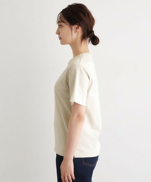 LAURA ASHLEY / ローラ アシュレイ カットソー | 【人気デザイン！汗染み防止／コットン100％】リリス柄 プリントTシャツ | 詳細14