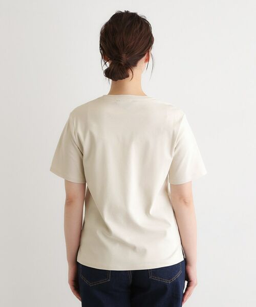 LAURA ASHLEY / ローラ アシュレイ カットソー | 【人気デザイン！汗染み防止／コットン100％】リリス柄 プリントTシャツ | 詳細15