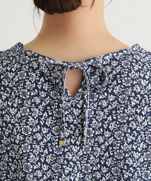 LAURA ASHLEY / ローラ アシュレイ カットソー | 【接触冷感／マシンウォッシュ可】スウィート アリッサム柄スムースTシャツ | 詳細17