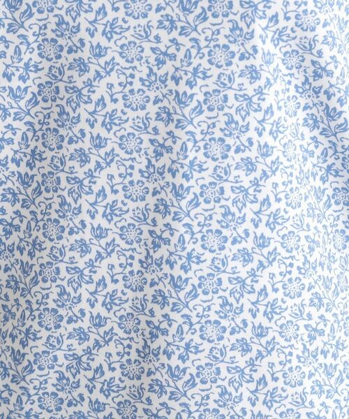LAURA ASHLEY / ローラ アシュレイ カットソー | 【接触冷感／マシンウォッシュ可】スウィート アリッサム柄スムースTシャツ | 詳細4