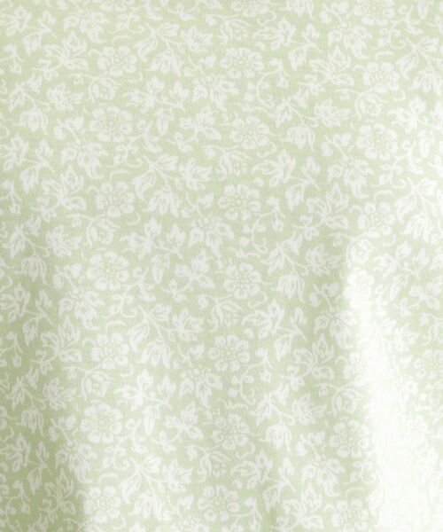 LAURA ASHLEY / ローラ アシュレイ カットソー | 【接触冷感／マシンウォッシュ可】スウィート アリッサム柄スムースTシャツ | 詳細8