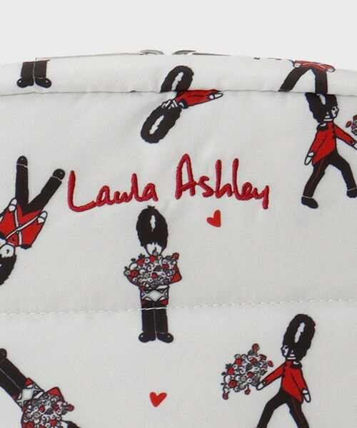 LAURA ASHLEY / ローラ アシュレイ ポーチ | ヴィンテージソルジャー柄 ポーチ | 詳細6