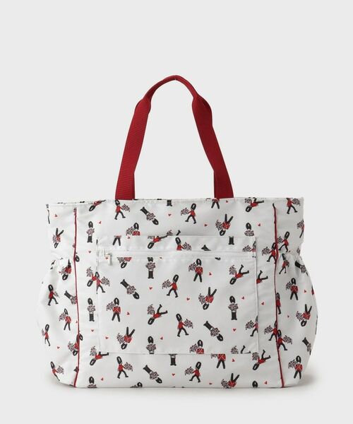 LAURA ASHLEY / ローラ アシュレイ トートバッグ | ヴィンテージソルジャー柄 トラベル トートバッグ | 詳細8