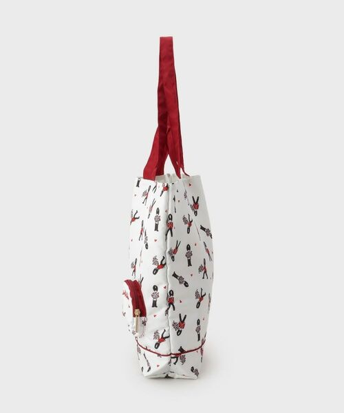 LAURA ASHLEY / ローラ アシュレイ トートバッグ | ヴィンテージソルジャー柄 パッカブル トートバッグ | 詳細7