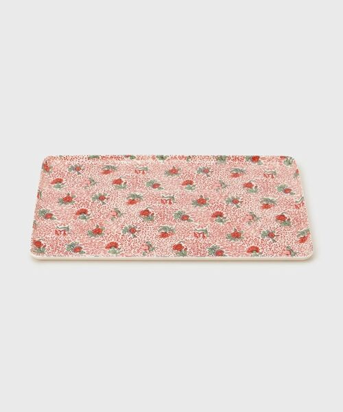 LAURA ASHLEY / ローラ アシュレイ インテリア・生活雑貨・ホビー・ステーショナリー | 【柄が選べる4種展開】ファブリックトレイ（レッド(163)）