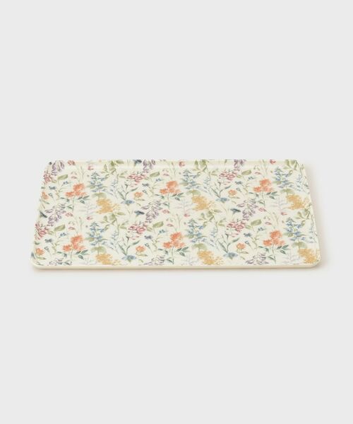 LAURA ASHLEY / ローラ アシュレイ インテリア・生活雑貨・ホビー・ステーショナリー | 【柄が選べる4種展開】ファブリックトレイ（ボルドー(164)）