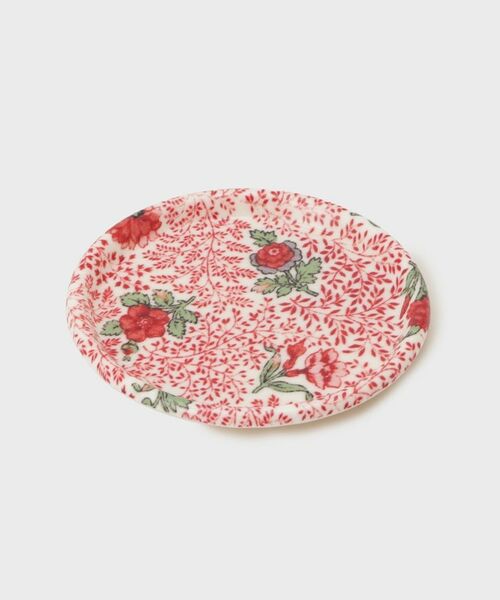 LAURA ASHLEY / ローラ アシュレイ インテリア・生活雑貨・ホビー・ステーショナリー | 【柄が選べる4種展開】ファブリックコースター（レッド(163)）