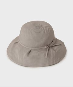 LAURA ASHLEY / ローラ アシュレイ ハット | 【折り畳み・サイズ調整可／洗える】ブレード キャプリーヌハット