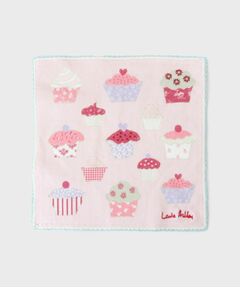 LAURA ASHLEY / ローラ アシュレイ ハンカチ | カップ ケーキ柄 タオルハンカチ