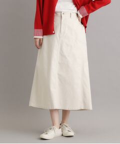 LAURA ASHLEY / ローラ アシュレイ ロング・マキシ丈スカート | 【日本製】ムラサテンストレッチスカート