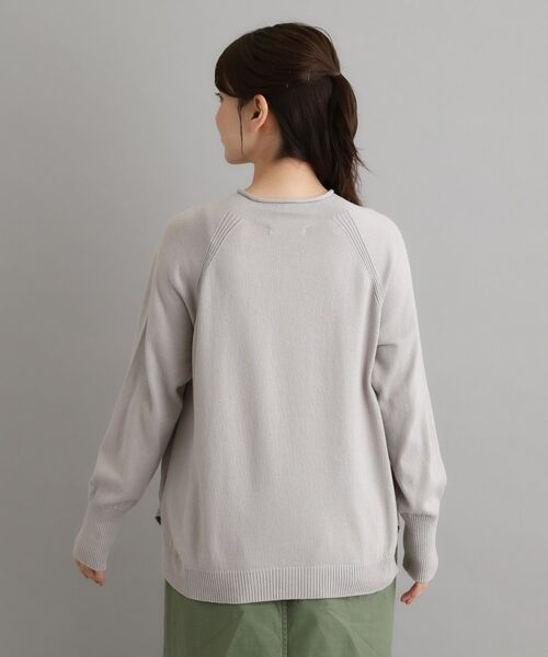 LAURA ASHLEY / ローラ アシュレイ ニット・セーター | 【日本製】コットン ソルジャー刺繍プルオーバー | 詳細11