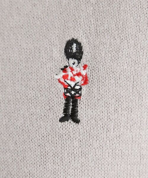 LAURA ASHLEY / ローラ アシュレイ ニット・セーター | 【日本製】コットン ソルジャー刺繍プルオーバー | 詳細4