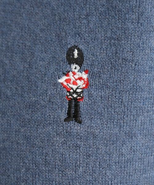 LAURA ASHLEY / ローラ アシュレイ ニット・セーター | 【日本製】コットン ソルジャー刺繍プルオーバー | 詳細8