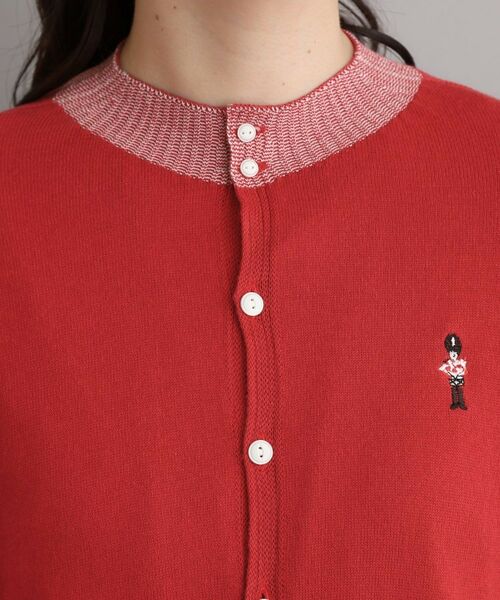LAURA ASHLEY / ローラ アシュレイ カーディガン・ボレロ | 【日本製/ワンマイルウエア】コットン ソルジャー刺繍カーディガン | 詳細12