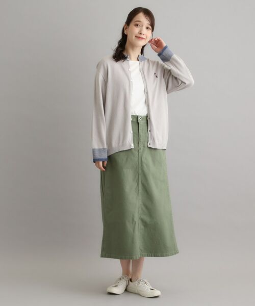 LAURA ASHLEY / ローラ アシュレイ カーディガン・ボレロ | 【日本製/ワンマイルウエア】コットン ソルジャー刺繍カーディガン | 詳細2