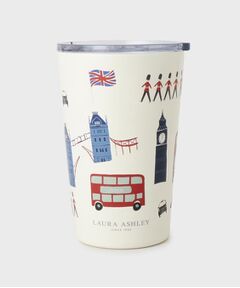 LAURA ASHLEY / ローラ アシュレイ グラス・マグカップ | ロンドン柄 ステンレスタンブラー（400mL）