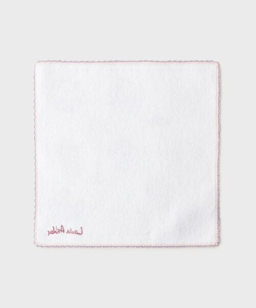 LAURA ASHLEY / ローラ アシュレイ ハンカチ | 【WEB限定/お配りギフトにおすすめ!/ラッピング資材付き】カップ ケーキ柄 タオルハンカチ 5枚セット白 | 詳細3