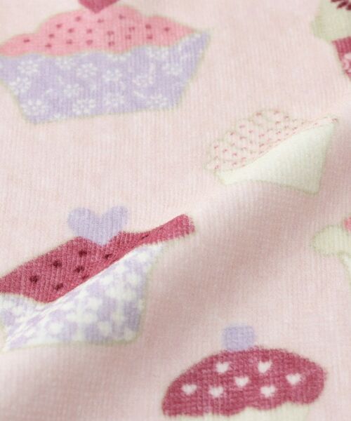 LAURA ASHLEY / ローラ アシュレイ ハンカチ | 【WEB限定/お配りギフトにおすすめ!/ラッピング資材付き】カップ ケーキ柄 タオルハンカチ 5枚セットピンク | 詳細5