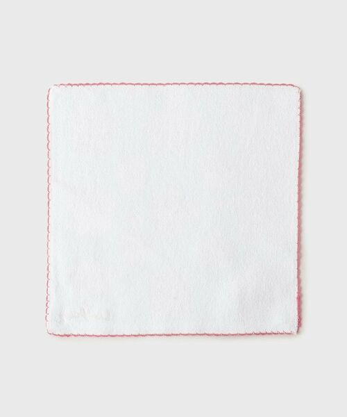 LAURA ASHLEY / ローラ アシュレイ ハンカチ | 【WEB限定/お配りギフトにおすすめ!/ラッピング資材付き】カップ ケーキ柄 タオルハンカチ 5枚セット緑 | 詳細3
