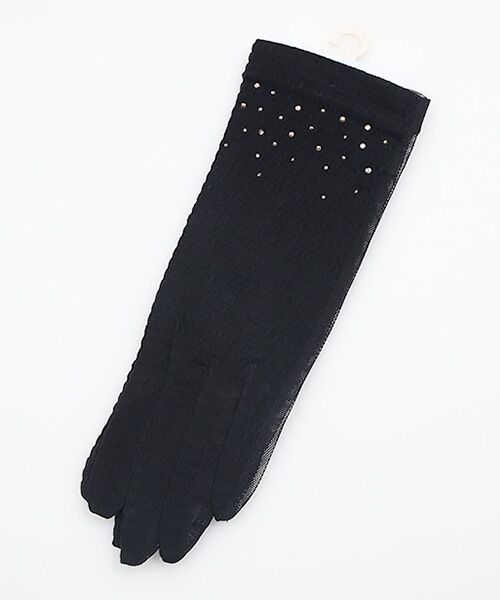 LAURA ASHLEY（GOODS） / ローラ アシュレイ（グッズ） 手袋 | レディース UVカット手袋（BLACK）