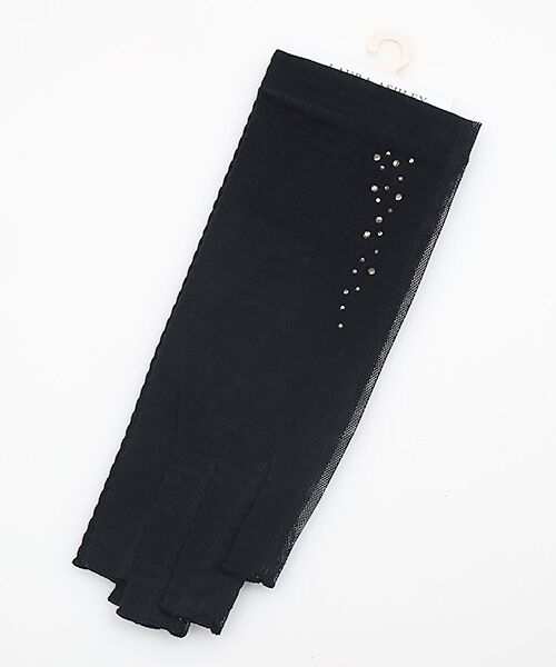 LAURA ASHLEY（GOODS） / ローラ アシュレイ（グッズ） 手袋 | レディース UVカット手袋（BLACK）