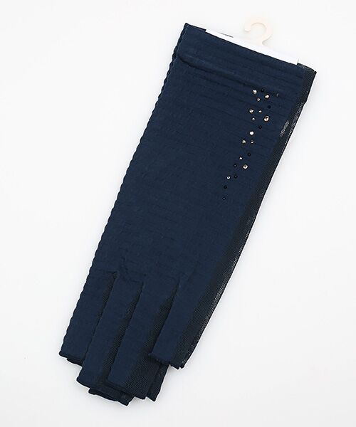 LAURA ASHLEY（GOODS） / ローラ アシュレイ（グッズ） 手袋 | レディース UVカット手袋（NAVY）