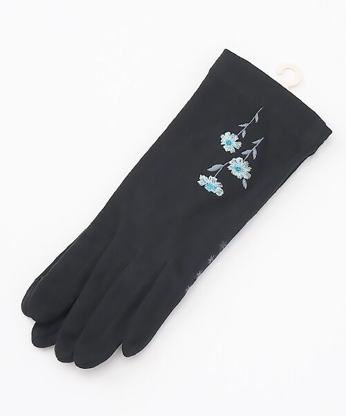 LAURA ASHLEY（GOODS） / ローラ アシュレイ（グッズ） 手袋 | レディース UVカット手袋（BLACK）