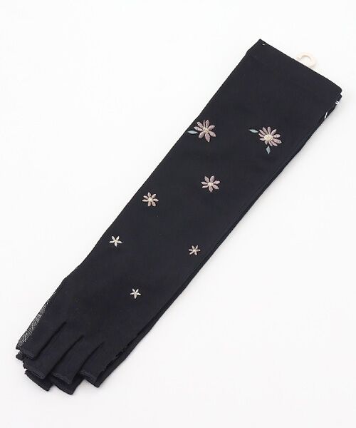 LAURA ASHLEY（GOODS） / ローラ アシュレイ（グッズ） 手袋 | レディース UVカット手袋（BLACK）