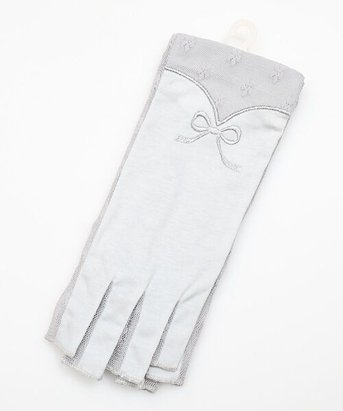 LAURA ASHLEY（GOODS） / ローラ アシュレイ（グッズ） 手袋 | レディース UVカット手袋（GREY）