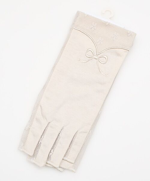 LAURA ASHLEY（GOODS） / ローラ アシュレイ（グッズ） 手袋 | レディース UVカット手袋（BEIGE）