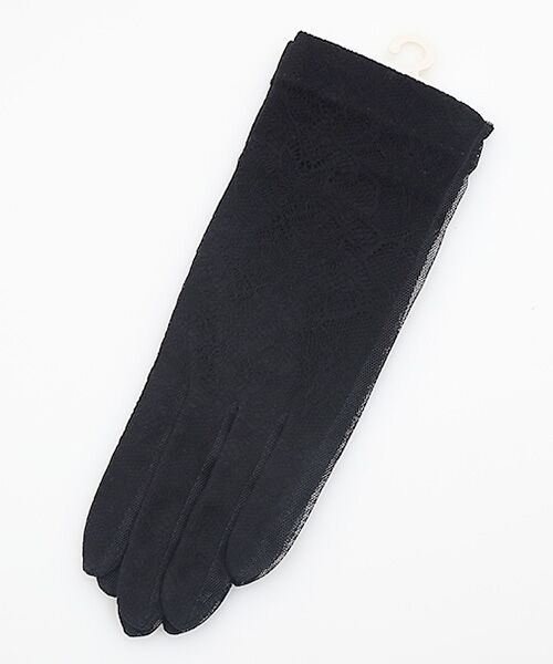 LAURA ASHLEY（GOODS） / ローラ アシュレイ（グッズ） 手袋 | レディース UVカット手袋（BLACK）