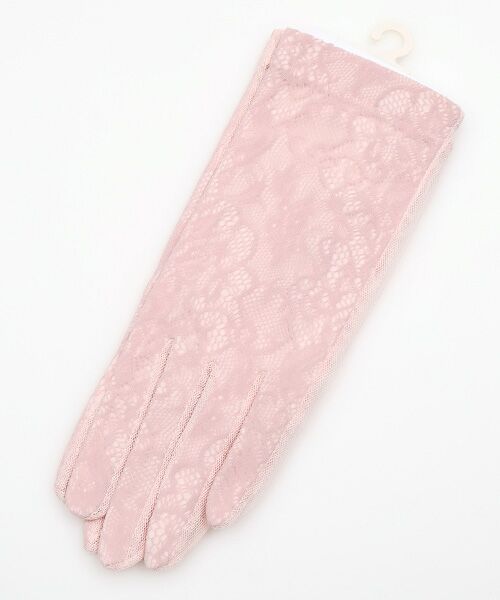 LAURA ASHLEY（GOODS） / ローラ アシュレイ（グッズ） 手袋 | レディース UVカット手袋（PINK）