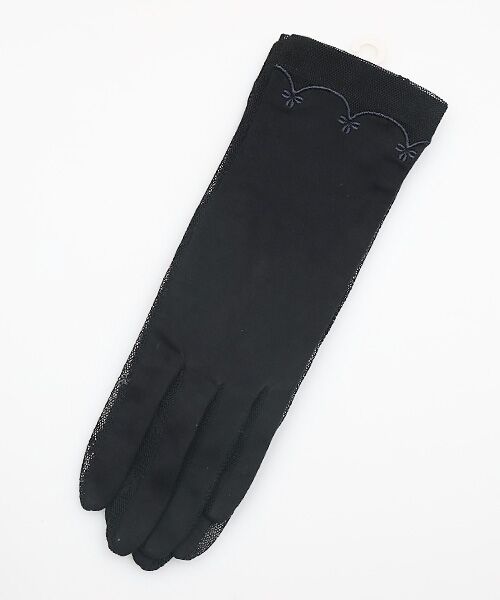 LAURA ASHLEY（GOODS） / ローラ アシュレイ（グッズ） 手袋 | レディース UVカット手袋（BLACK）